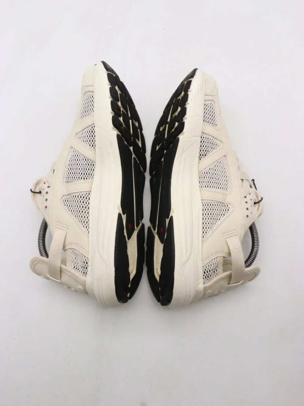 Salomon Techsonic White Leather Men's 9.5 Women's 10.5 Advanced Athletic Sandals